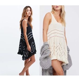 Free People Voile Lace Trapeze Slip Dress BUNDLE!